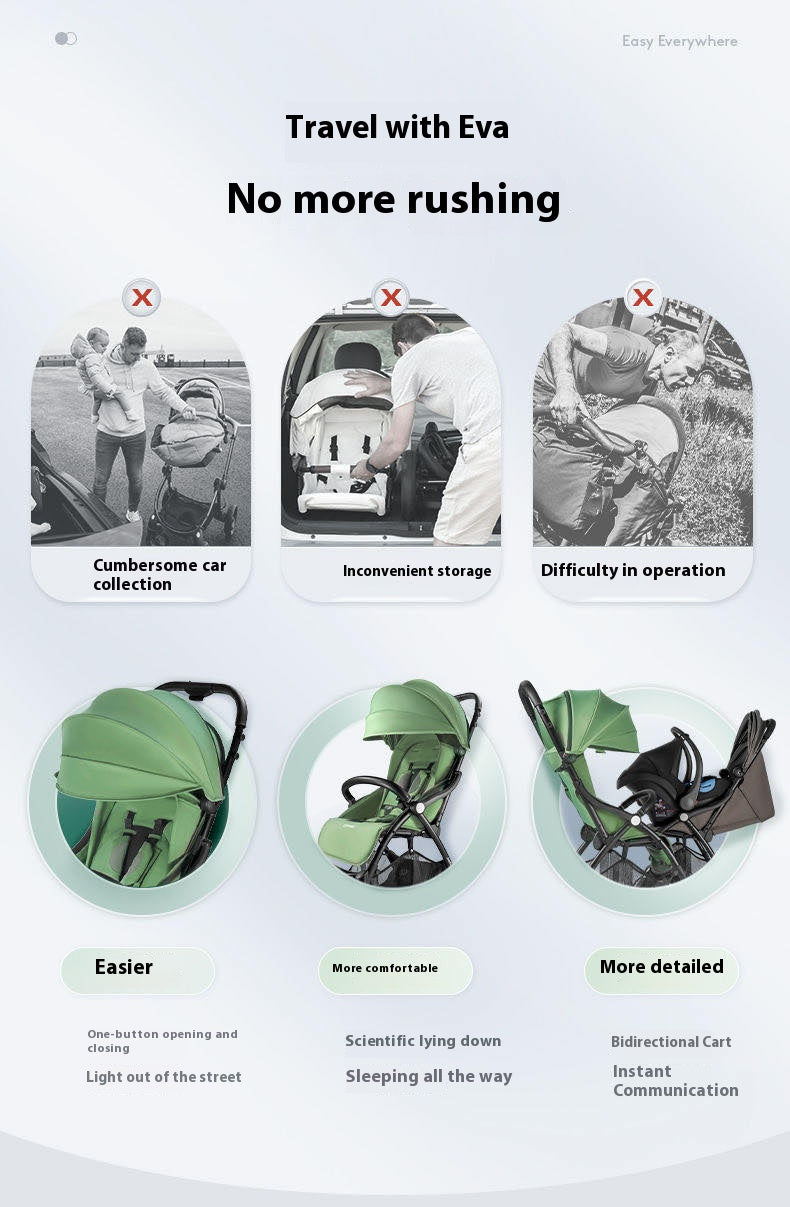 Hamilton X1 Plus Stroller (MagicFold)