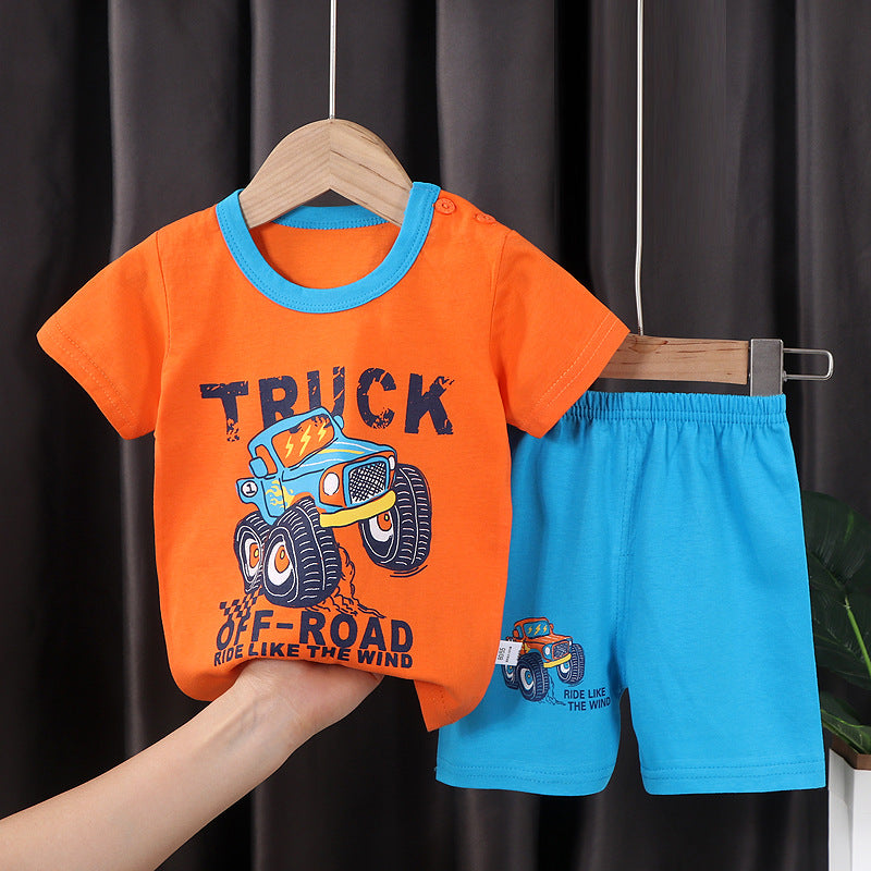 Adorable Kids Suit Set C, truck