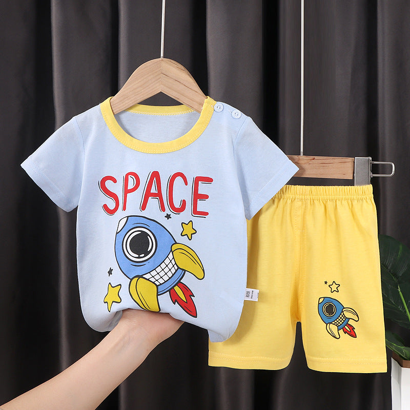 Adorable Kids Suit Set C, rocket