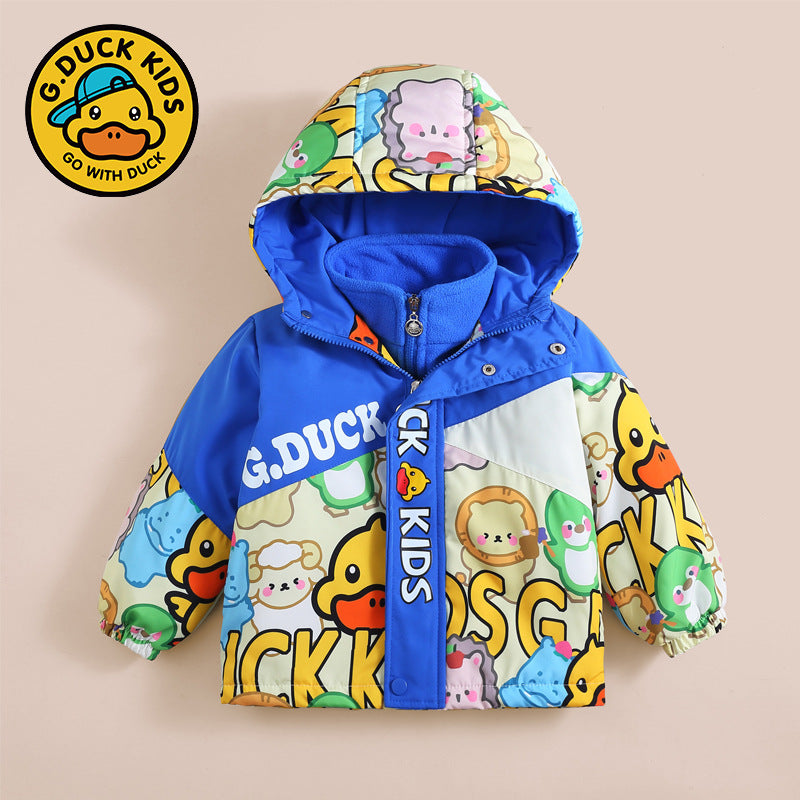 B.Duck Kids Jacket + Liner, Blue