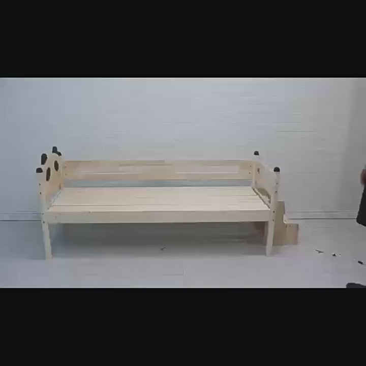 Children Spliced Bed, video