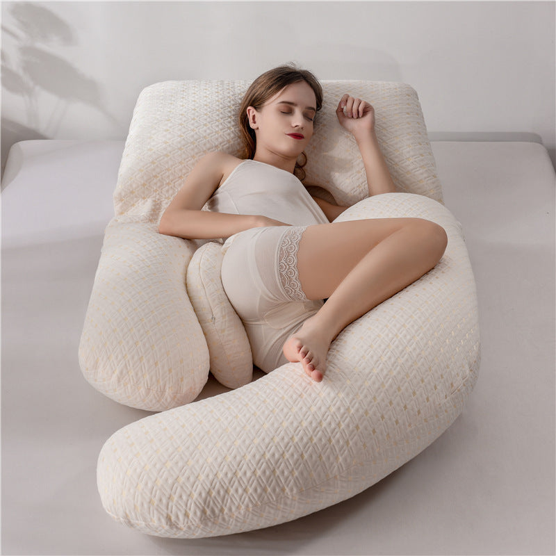 U-shaped pregnancy pillow